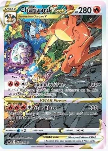 Charizard Vstar Swsh262 - Promo Exclusivo