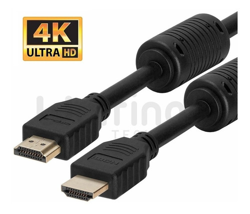 Cable Hdmi 4k 3d 5 Metros Ultra Hd Tv Mundial Led Pc Lcd