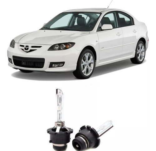 Par Ampolletas Mazda 3 D2s Hid Xenon 6000k 35w 2004-2009