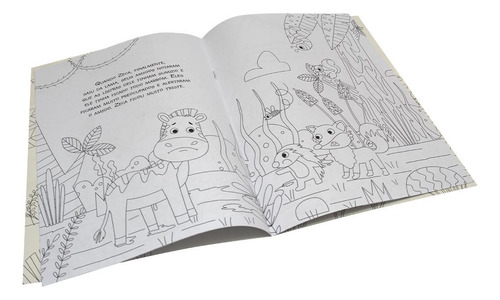 Amiguinhos para Colorir: Zebra, de © Todolivro Ltda.. Editorial Brasileitura, capa mole em português, 2022