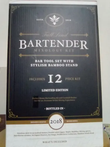 comprar Kit Bartender 12 Piezas