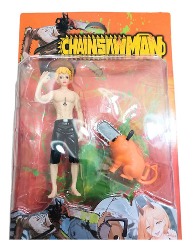 Muñeco Figura Chainsaw Hombre Motosierra + Pochita Demonio