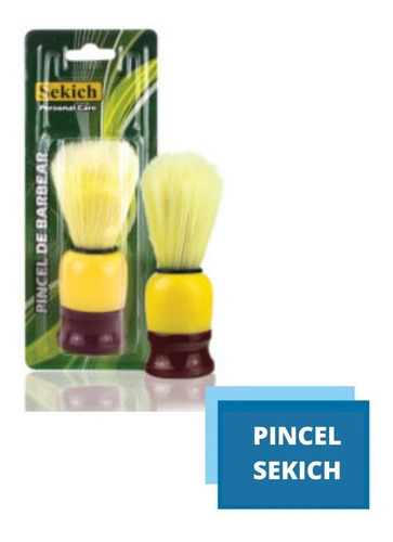 Imagem 2 de 4 de Kit De Barbear 25 Lâminas + 1 Navalha + 1 Pincel Para Barba