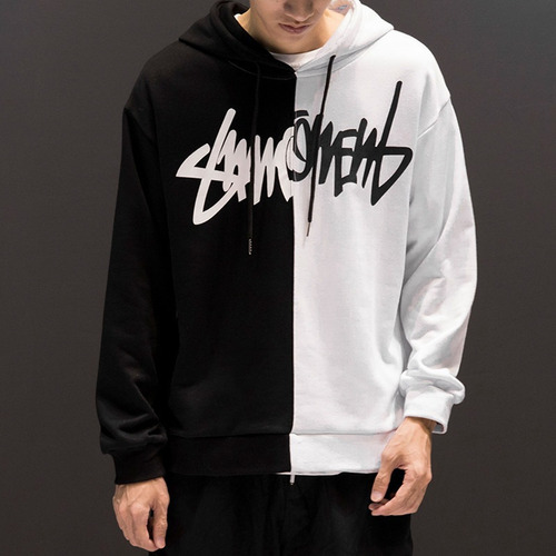 Sudadera Con Capucha Deportiva Unisex Cuello Redondo Suelto