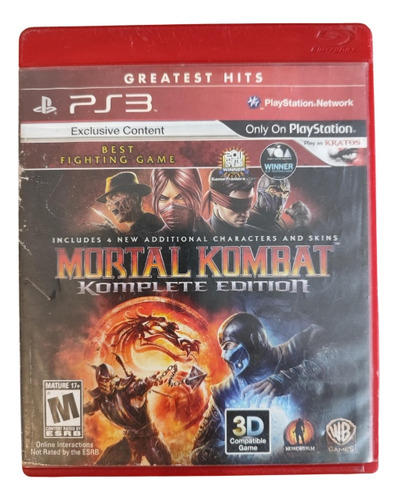 Mortal Kombat Komplete Edition - Físico - Ps3