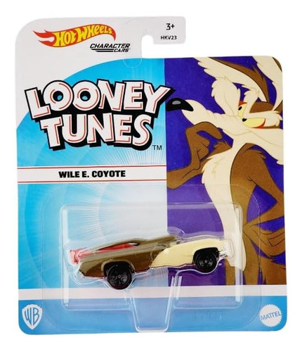O personagem de Hot Wheels, Looney Tunes, Wile E. Coyote