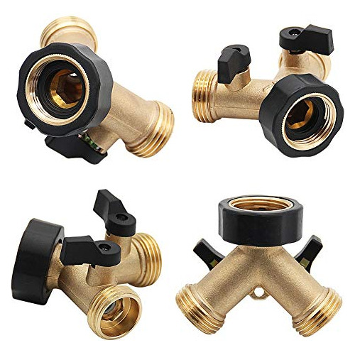 Twinkle Star Divisor Manguera Jardin 2 Via Conector Laton Mg