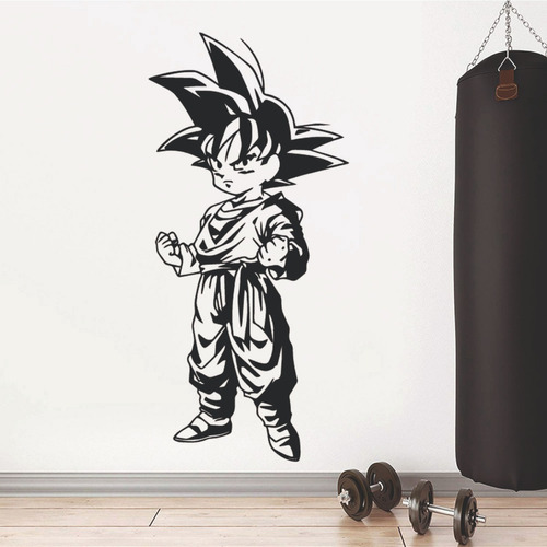 Vinilos Decorativos Infantiles  Dragon Ball Z Goku 80 X 40cm