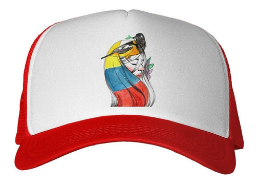 Gorra Venezuela Turpial Bandera Mujer Woman