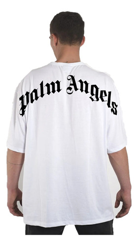 Remera Oversize Algodón - Palm Angels - Street Style