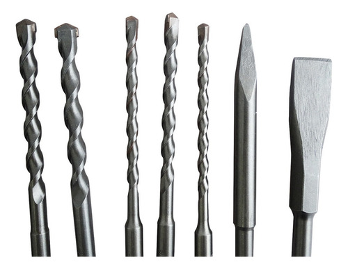 Kit de brocas y cinceles Makita de 10 piezas, 6-100 mm D-41470