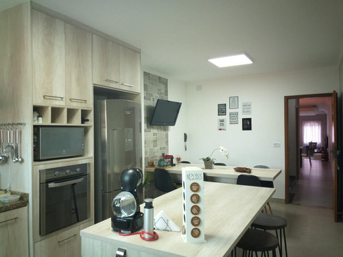 Imagem 7 de 28 de Sobrado No Alto Da Mooca Com 3 Dorm Sendo 03 Suítes Sala Ampla 2 Ambientes Lavabo Cozinha Com Cooktop Coifa Forno Copa Área Gourmet 3 Vagas - 3912 Lpc - 70331877