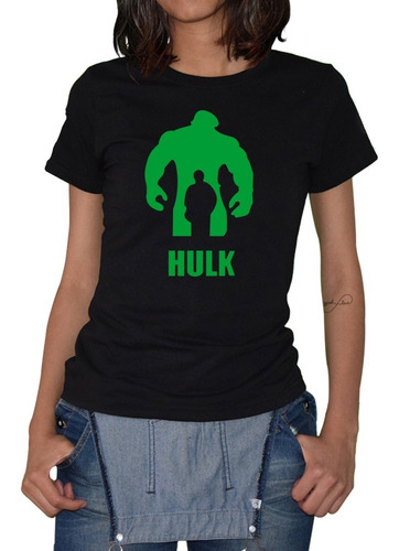 Playera Mujer Hulk D-1