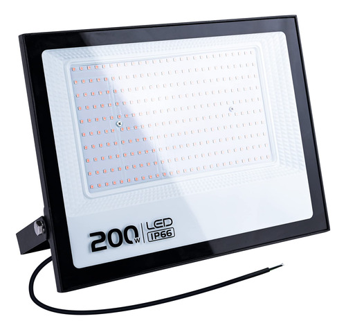 Miheal Luz De Inundacin Led De 200 W, Blanco Clido (2700 K),