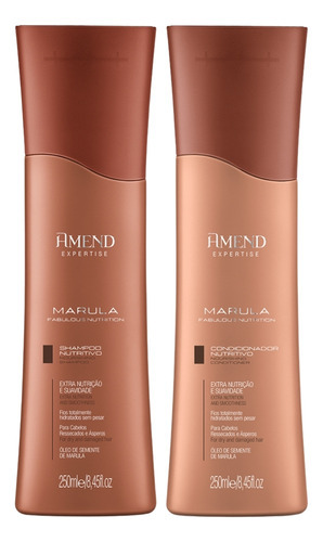 Kit Amend Marula Fabulous Shampoo + Condicionador 250ml