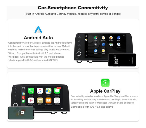 Joying 9 Pulgadas Android Coche Estéreo