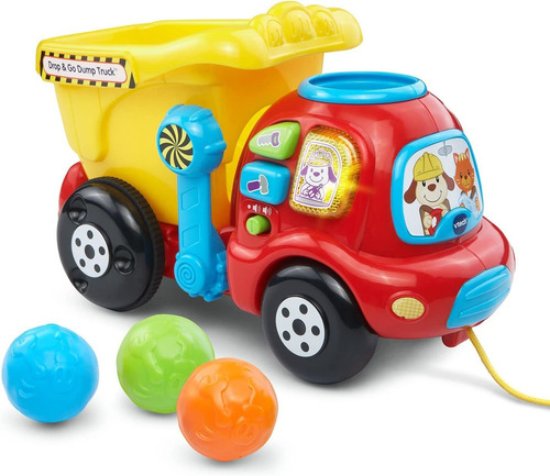 Vtech Drop & Go Dump Truck (embalaje Libre De Frustraciones)