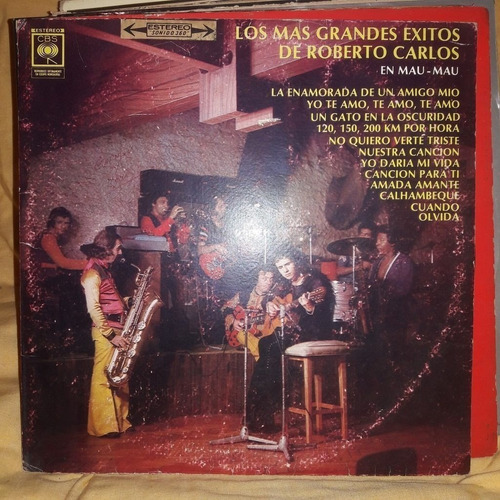 Vinilo Roberto Carlos Los Mas Grandes Exitos En Mau Mau M1