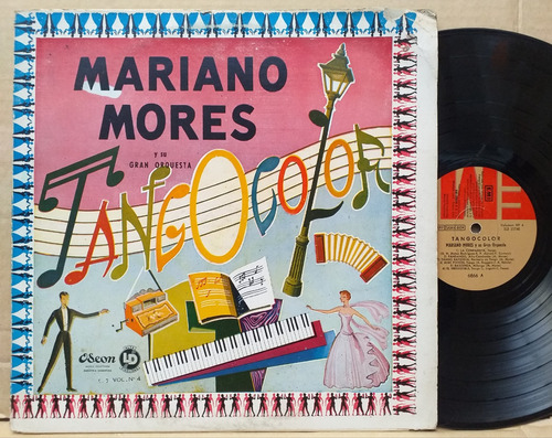 Mariano Mores - Tangocolor - Vol. N°4 - Lp Año 1958 Tango