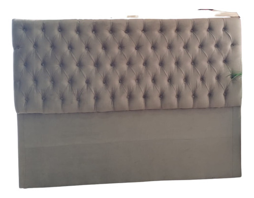 Respaldo De Sommier Capitone 2 Plazas 140cm X 130cm