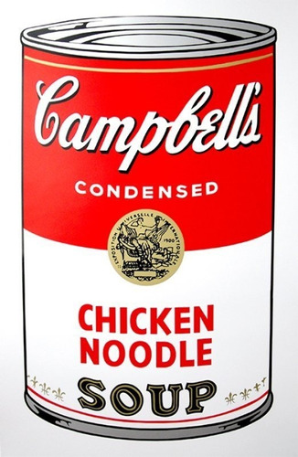 ¡ Venta De Verano! Warhol Fideo Con Pollo Sunday B. Morning