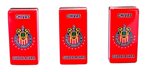 Domino Chivas Profesional + Baraja Faisan Plastico 100% Roja