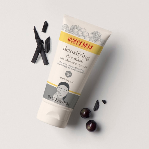 Imagen 4 de 7 de Mascarilla De Arcilla Burt's Bees Desintoxicante 70 Gr