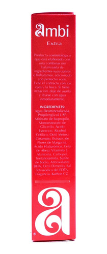 Crema Ambi Roja 425 Mg Elimina Manchas Y Paño Momento De Aplicación Día/noche Tipo De Piel Todo Tipo