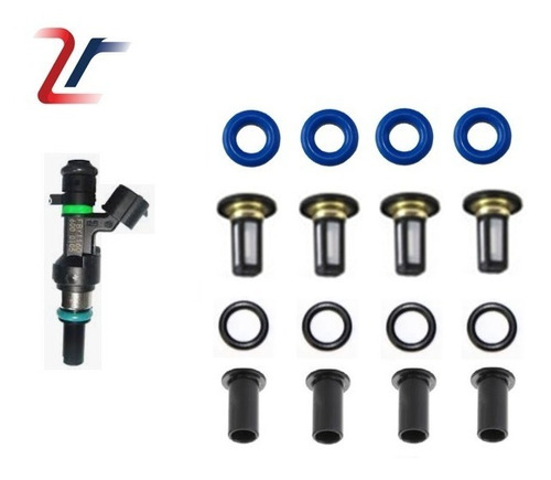 Kit Para Inyectores Nissan Versa, March, Note (4 Juegos)