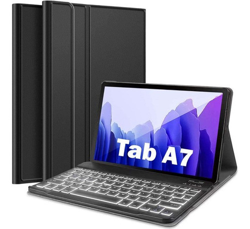 Imagen 1 de 7 de Cubierta Retroiluminada Del Teclado Para Galaxy Tab A8.0 201
