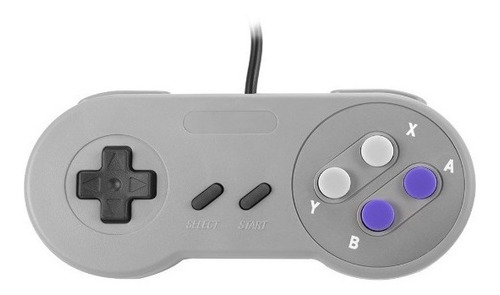 Joystick Control Snes Violeta Usb Nintendo - Pc - Raspberry