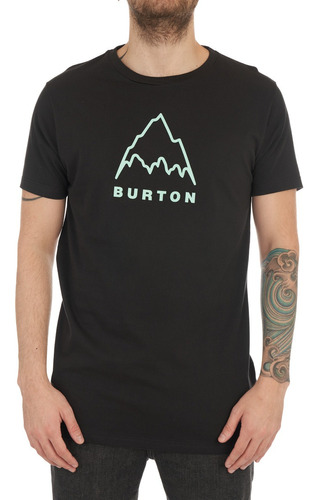 Remera Manga Corta Burton Mountain Vault Line