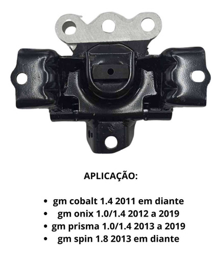 Coxim Do Motor Cobalt Onix Prisma Sonic Spin 1.4 1.8 Ld