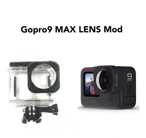 Para Gopro 9 10 11 12maxlensmod Waterproof Case