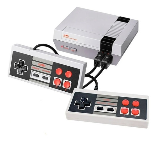 Consola Level Up Retro Nes Av 8 Bits 500 Juegos 2 Joystick