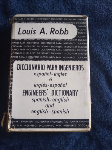  Diccionario Para Ingenieros Español Inglés Louis A. Robb