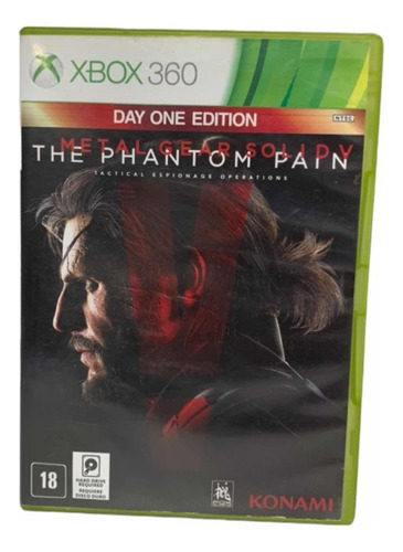 Metal Gear Solidy The Phantom Pain Xbox 360 Original (Recondicionado)