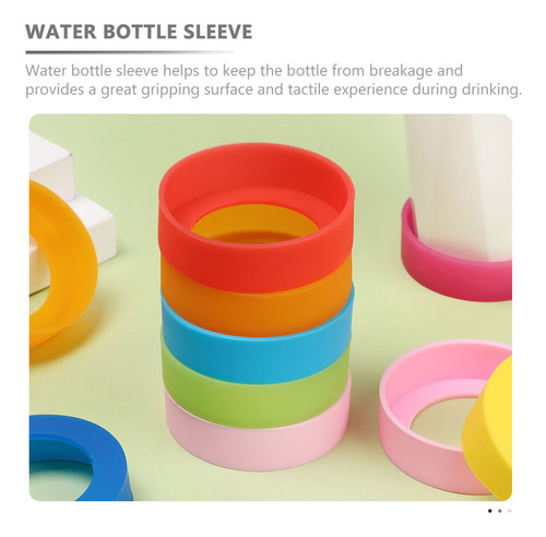 Funda De Silicona Para Botella De Agua Resistente Al Calor,