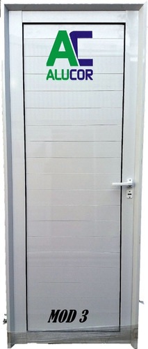 Puerta Aluminio 70 X 200 Reforzada  Envio Gratis