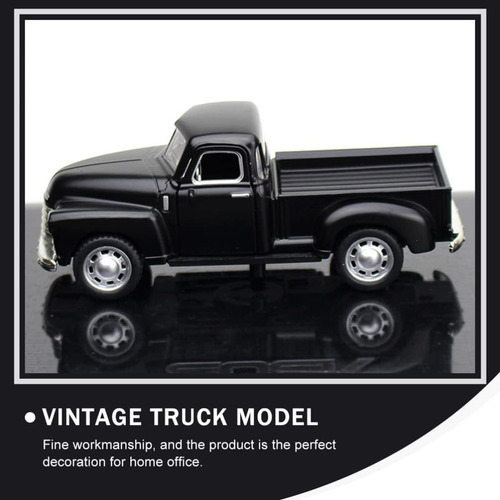 Kisangel Decoración De Automóvil Vintage, Modelo De Camionet