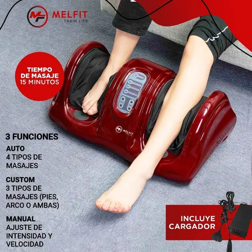 Masajeador De Pies Reiki Caliber Calor Pantalla 3d Premium