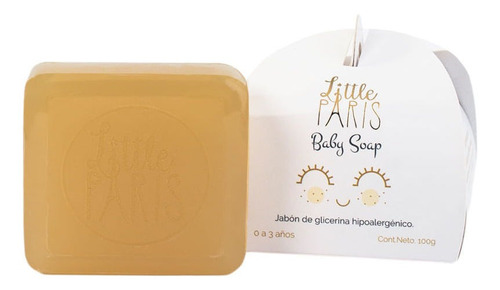 Little Paris Jabón De Glicerina Baby Soap 100gr
