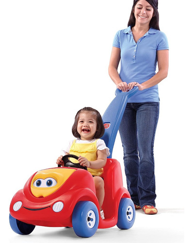 Step2 Push Around Buggy Coche Carro Paseador Bebé Infantil Color Rojo