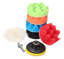 Comprar Set Esponjas 8 Cm Para Pulir Encerar Kit 7pcs Electroimporta
