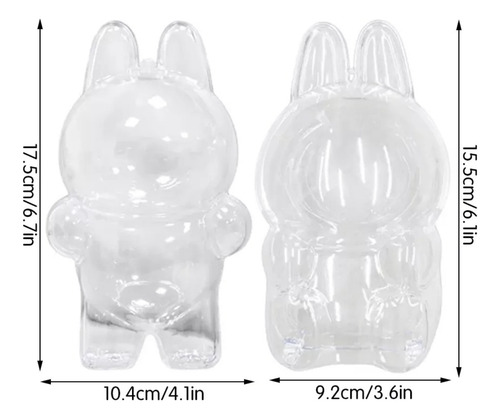 H 2 Bolsa Protectora Transparente Para Muñeca