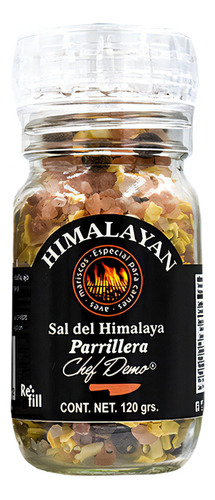 Chef Demo Sal Del Himalaya Parrillera (molinito 120g)