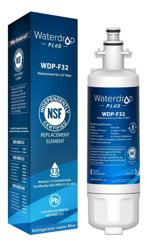 Ltp Nsf && Filtro Agua Para Refrigerador LG Adq Kenmore Cl