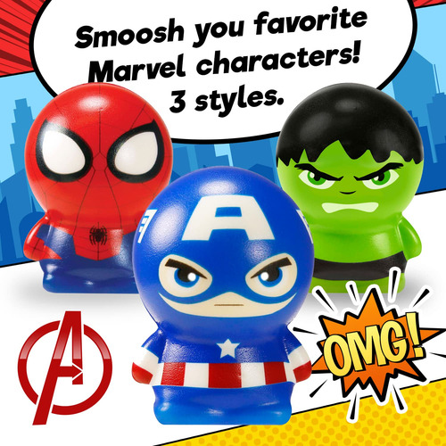 Bolas De Espuma Ja-ru Marvel Avengers & Spiderman Para Niños