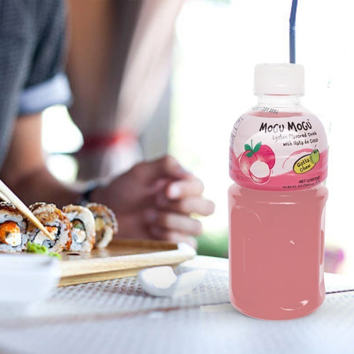 Imagen 5 de 5 de Bebida Mogu Mogu De Lychee Con Nata De Coco 320ml