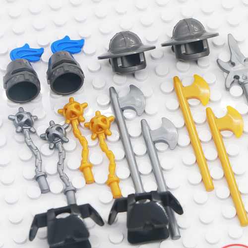 Knights People - Bloque De Construcción Medieval Para Arma